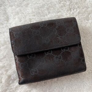 Gucci Dark Brown GG Wallet